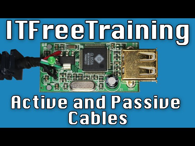 Active and Passive Cables