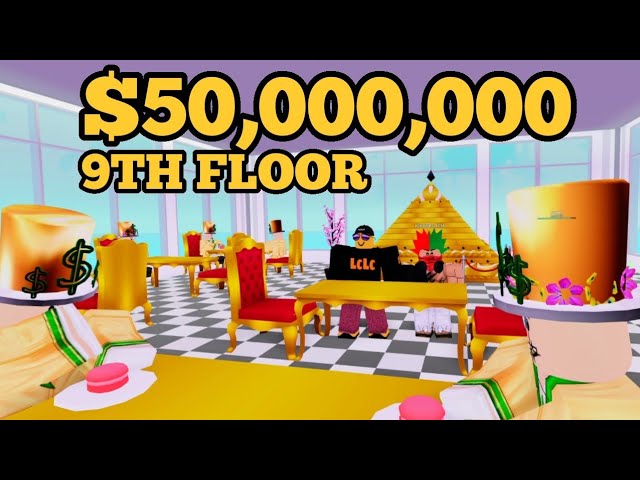 $50,000,000 spent on GOLD 9th FLOOR - My Restaurant! *SHRINE*