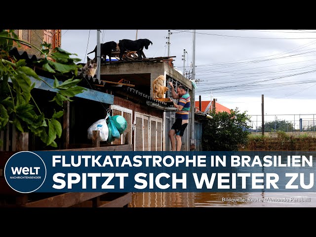 FLUTKATASTROPHE IN BRASILIEN: Mindestens 100 Tote! Meteorologen rechnen mit weiteren Regenfällen