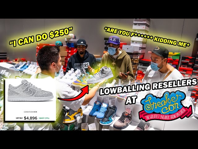 LOWBALLING RESELLERS AT SNEAKERCON BAY AREA 2021 *San Jose's Largest Sneaker Event*