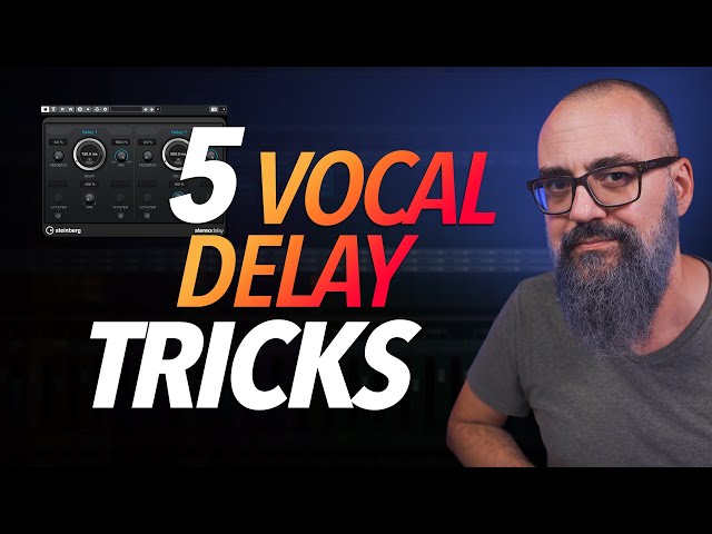 My Top 5 VOCAL DELAY TRICKS for Radio-Ready Mixes