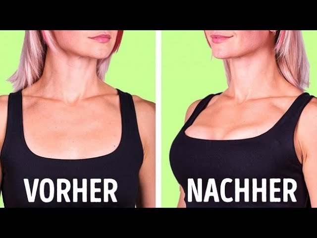 7 einfache Übungen für eine schöne und attraktive Brust