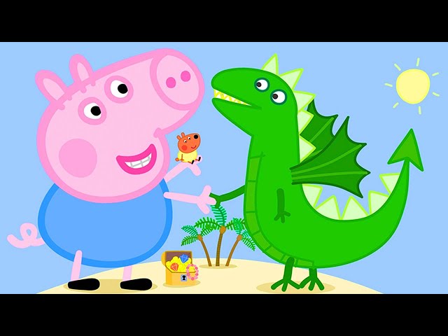 Giant George in Peppa Pig's Bed Time Story | Family Kids Cartoon