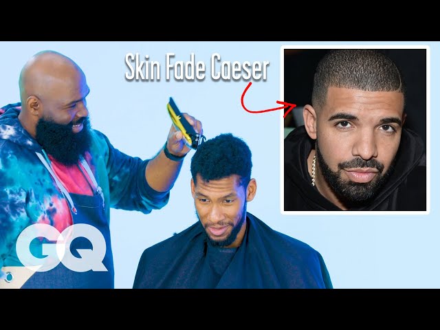Drake's Skin Fade Caesar Haircut Recreated by a Master Barber | GQ