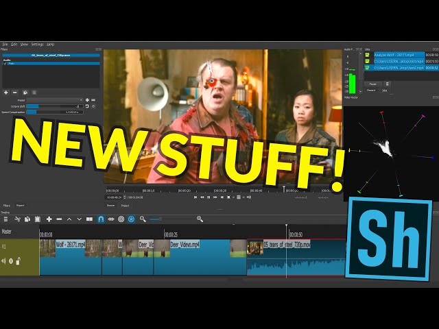New Features in the Free Video Editor Shotcut!
