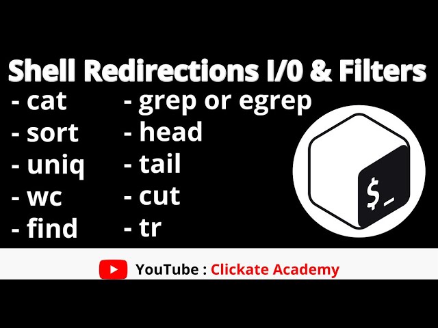 Shell I/O Redirections & Filters Tutorials | 0x02. Shell, I/0 Redirections and Filters