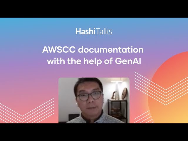 AWSCC documentation with the help of GenAI