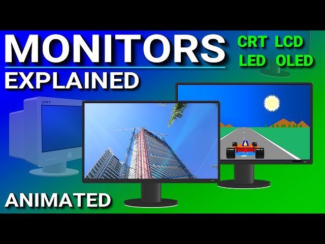 Monitors Explained - LCD, LED, OLED, CRT, TN, IPS, VA