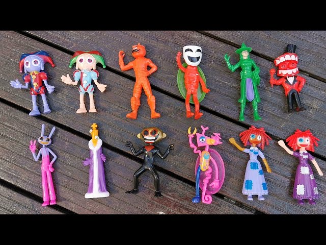 Unboxing 12 NEW Amazing Digital Circus Toys!!!