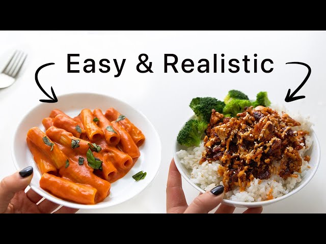 Easy Meals I make all the Time. (quick, vegan & satisfying)