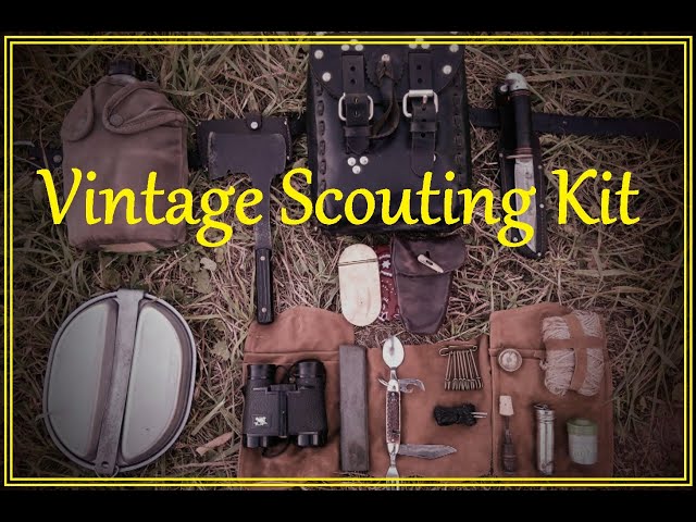 Vintage Scouting Kit