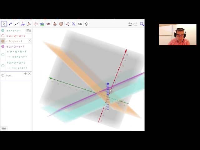 Intro to Linear Systems:  3 Equations, 3 Unknowns - Dr Chris Tisdell Live Stream