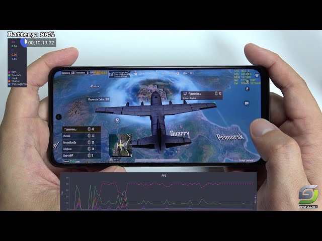 Realme C65 test game PUBG Mobile | MediaTek Helio G85