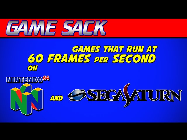 60 FPS Nintendo 64 and Saturn Games