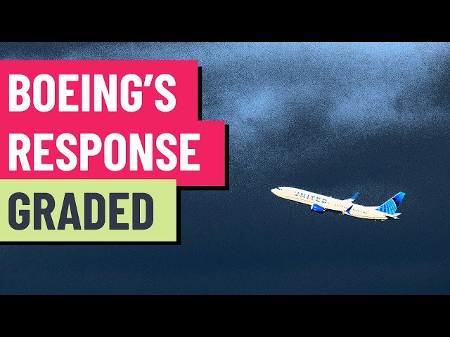 Boeing’s response following recent incidents was ‘unsatisfactory,’ PR expert says