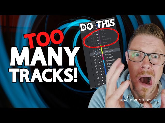 How To Keep Your Faders on One Screen (no scrolling!) for the MIX WIN!