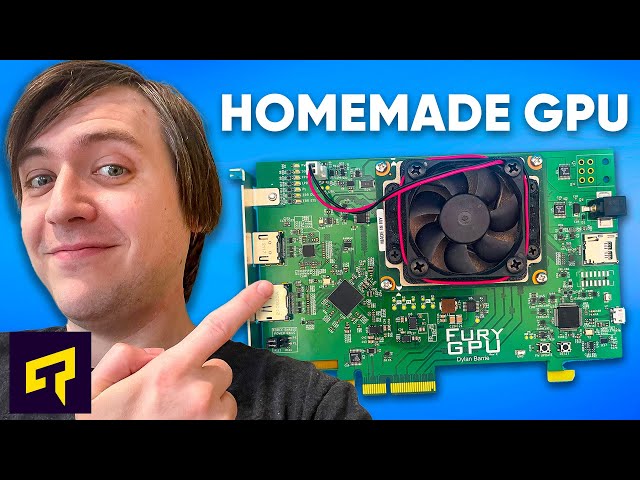 This Guy BUILT His Own Graphics Card!