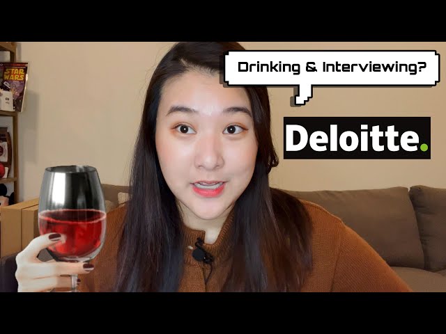 Deloitte New Grad Consulting Interview Experience (Interviewing while drinking with 50+ people??)