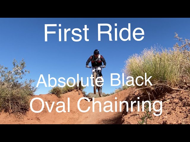 Absolute Black Oval Chainring First Ride - Trek Fuel Ex5 - Gopro Hero 8 Black 4k