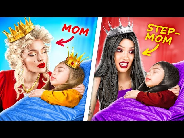 Mom vs Stepmom in the Royal Family! How to Become a Princess!