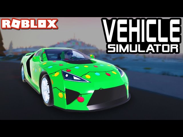 NEW Vehicle Simulator UPDATE for Christmas!! - Roblox