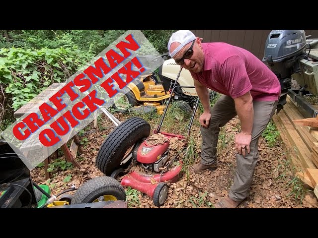 Craftsman Lawn Mower Won’t Start Briggs 6.5; Fix with a Thumbtack????