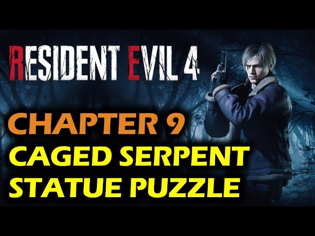 Dining: Caged Serpent Statue Puzzle | Resident Evil 4 Remake