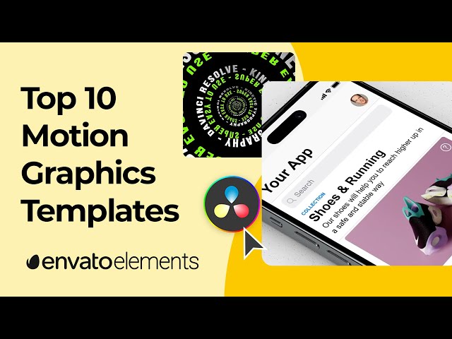 10 Best Motion Graphics Templates for DaVinci Resolve