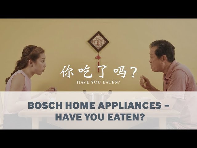Bosch Home Appliances - Have you Eaten?