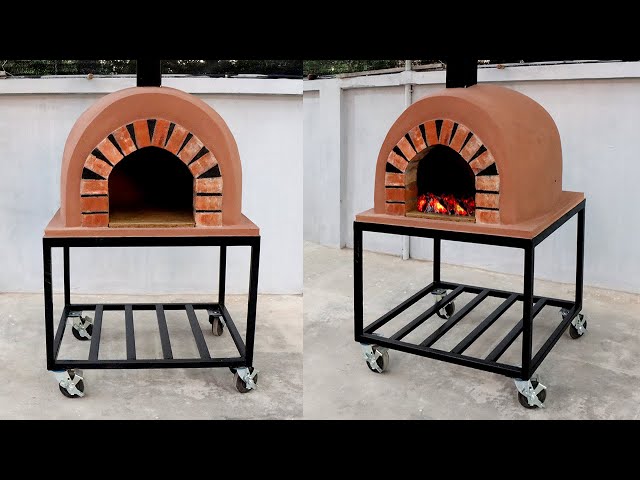 How to make a beautiful and convenient portable pizza oven
