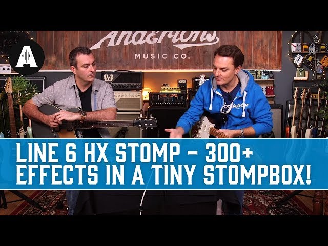 Line 6 HX Stomp - 300+ Helix effects in a tiny stomp box!