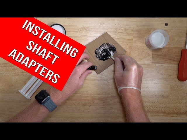 Installing a Shaft Adapter