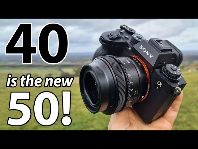 Sony 40mm f2.5 G: BETTER than a 50? Full review