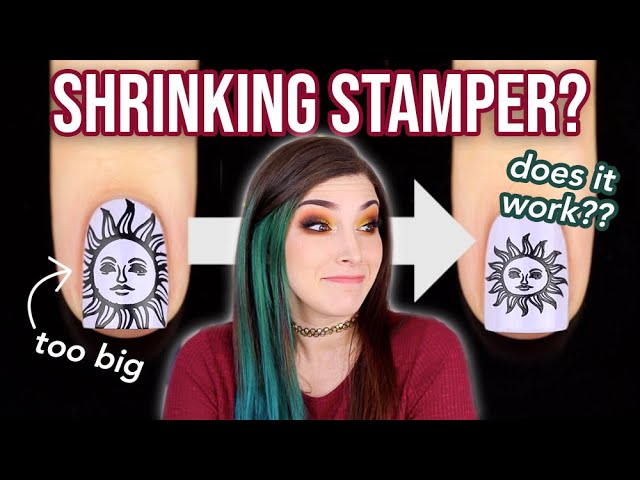 Trying the Shrinking Nail Art Stamper - Does It Work?? || KELLI MARISSA