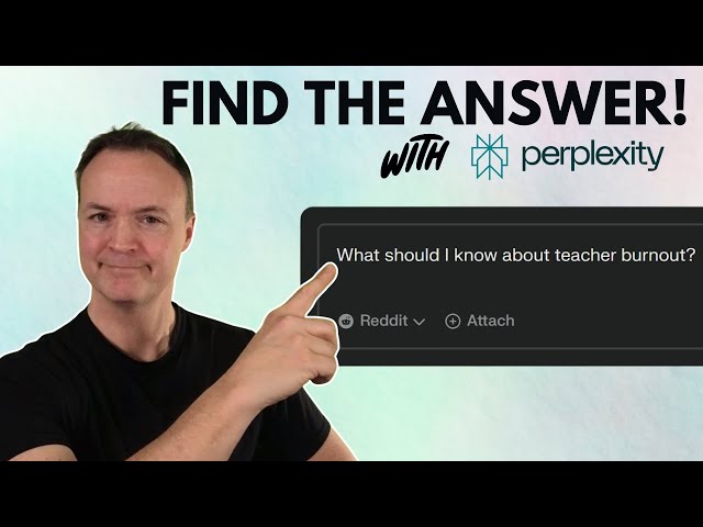 Perplexity AI: A Game-Changer for Teacher Research