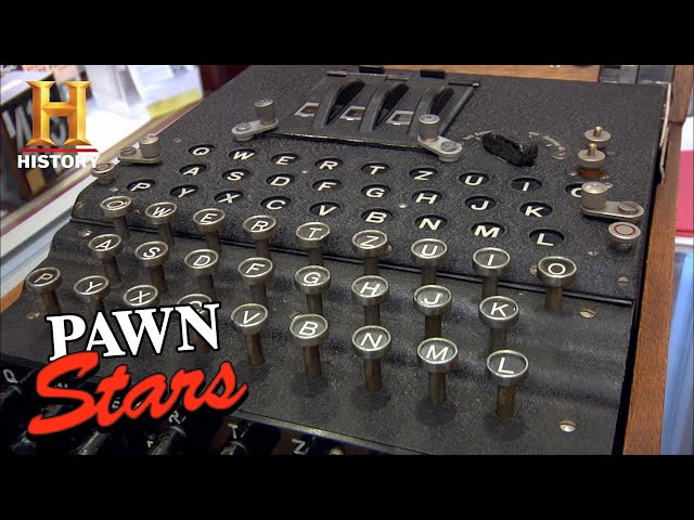 Pawn Stars: SUPER RARE WWII Code Breaking Machine (Season 8) | History
