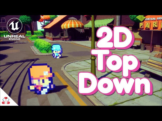 Make a 2D Top Down Game in Unreal Engine 5 - Tutorial