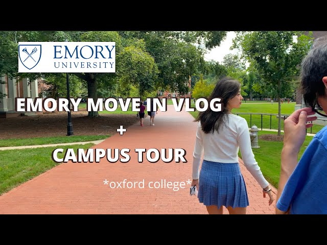 Emory University Move In Vlog (Ft. my sister)| Campus Tour, Room Tour, & Dorm Shopping