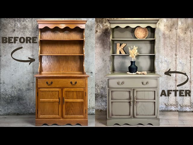 Quick Thrift Flip ~ The One Day Hutch Makeover