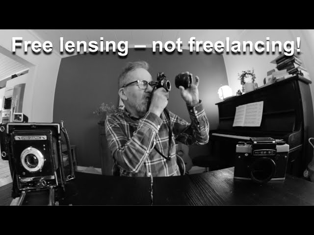 Free lensing for moody photographs -- what, how and why?