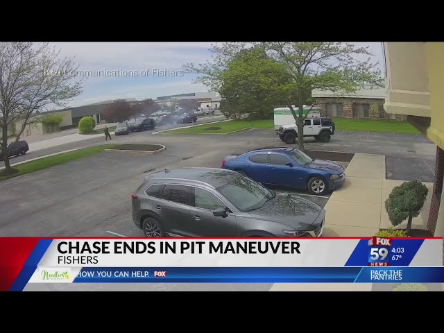 Fishers Chase Ends In Pit Maneuver