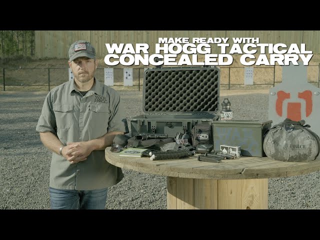 Concealed Carry with War HOGG Tactical