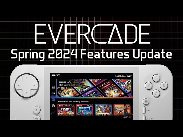 Evercade UI Update 2024
