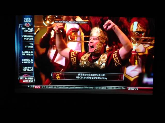 SportsCenter: Will Ferrell, USC Band, Cancer for College