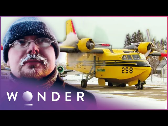 Water Bombers Won't Withstand Winter Trans-Atlantic Flight | Ice Pilots NWT | Wonder