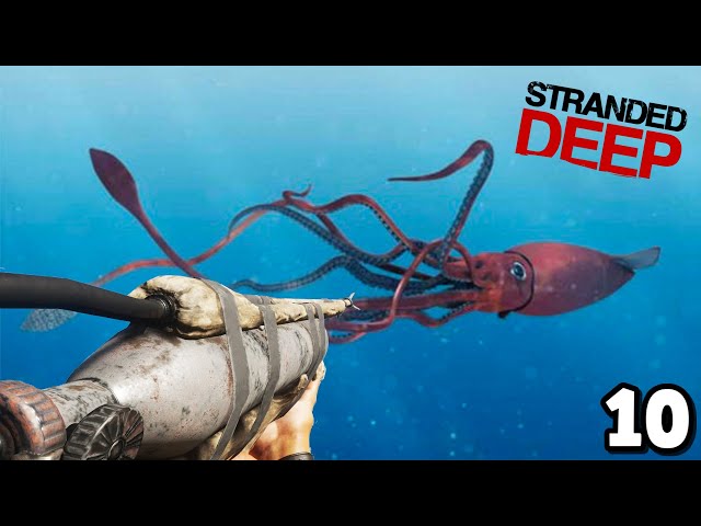 I Could not Escape The Squid... BUT!  // Permadeath Stranded Deep Part 10