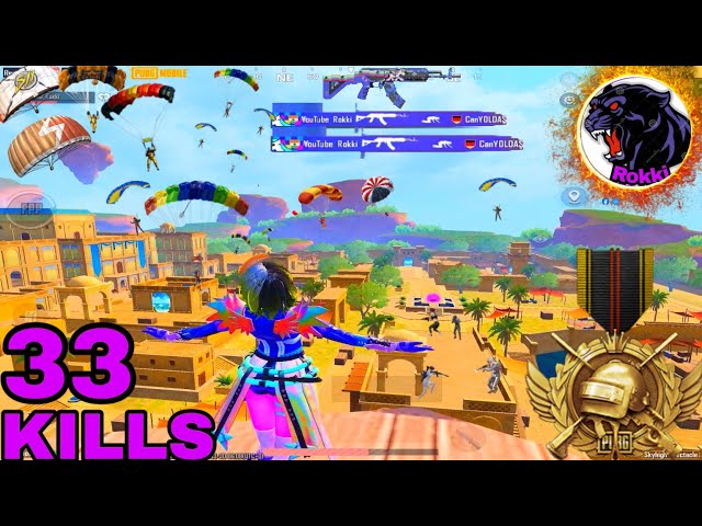 ONE MATCH  33 KİLLS😱 FASTEST GAMEPLAY IN NEW SKYHIGH SPECTACLE MODE!🔥SAMSUNG,A7A,J7,XS,A5,A6