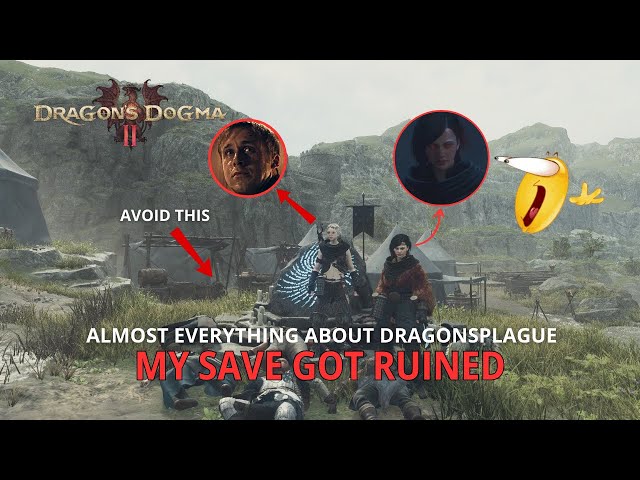 Dragon's dogma 2 | Everything about dragonsplague | does it ruin your save?