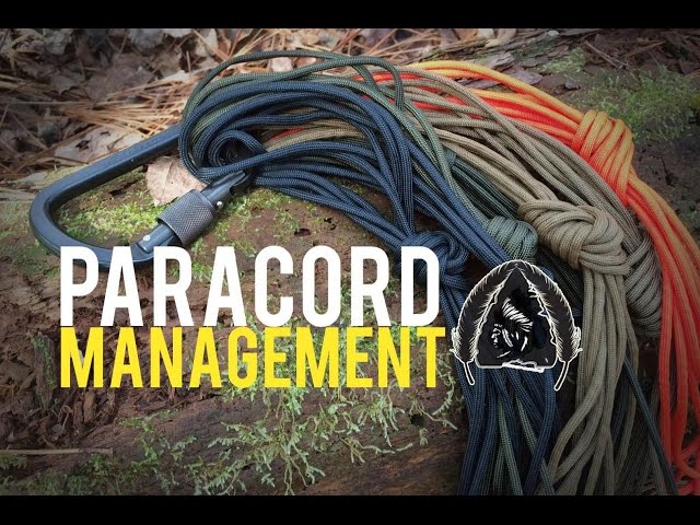 How to Paracord Management and Organization- Black Scout Tutorials