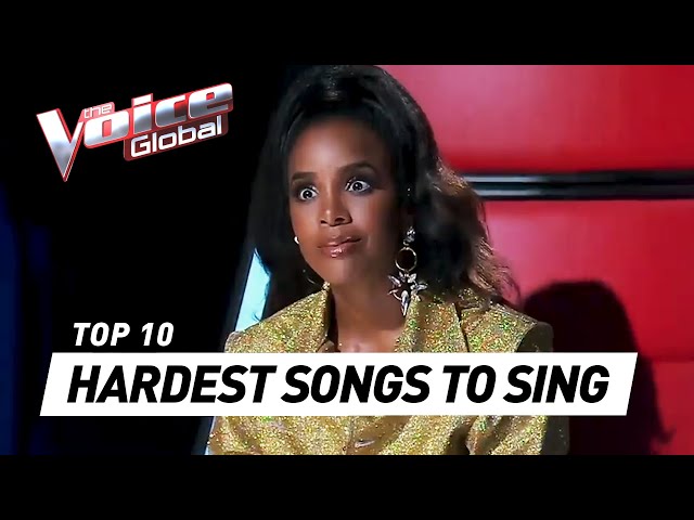 HARDEST SONGS to sing in the Blind Auditions of The Voice